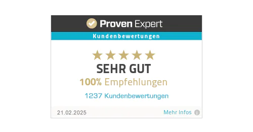 Bewertungen auf ProvenExpert